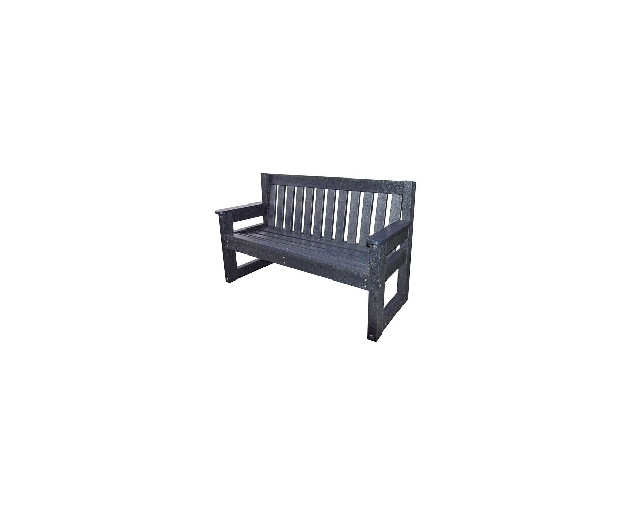 Recycled Plastic Outdoor Bench Dale, Recycled Plastic Outdoor Storage Bench